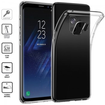 Skaidrus silikoninis dėkliukas 1 mm. (Samsung S9)